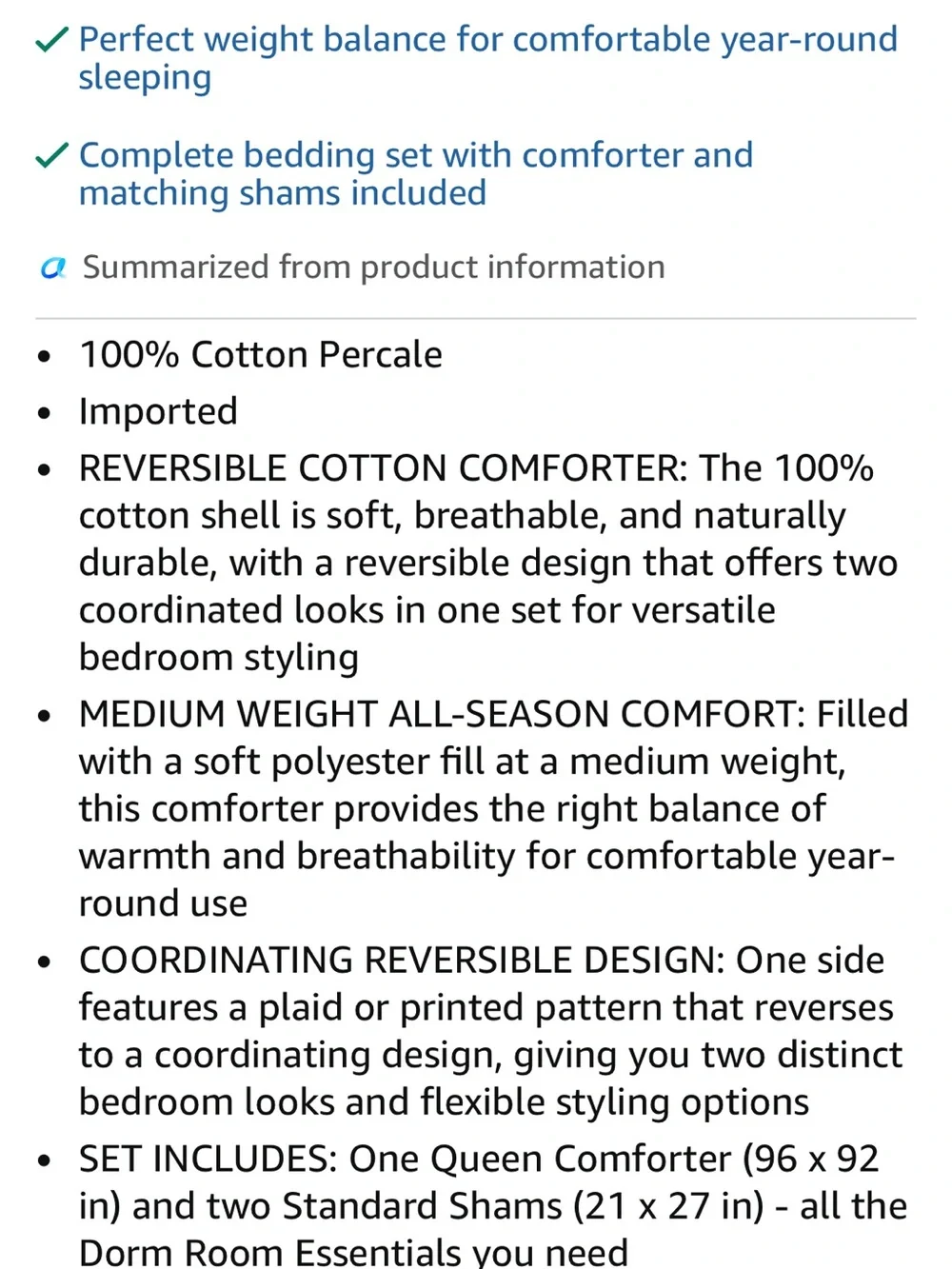 Eddie Bauer Home Queen comforters (2)